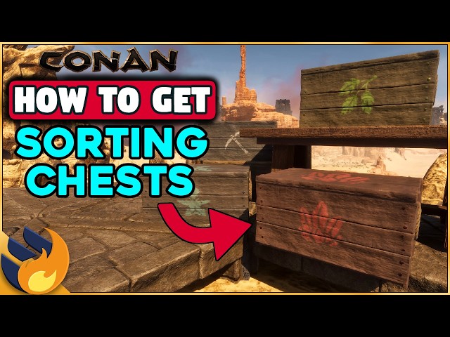 They Added Sorting Chests!! Inventory Management Finally! | Conan Exiles Enhanced