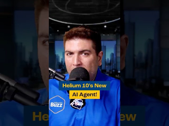 El nuevo agente de IA de Helium 10 #shorts