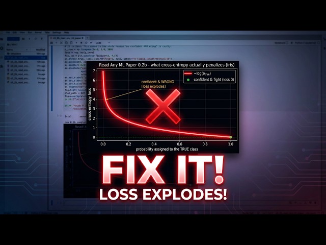 Lab0.2b - How to Read ML Papers: Decode & Build Cross-Entropy Loss From Scratch