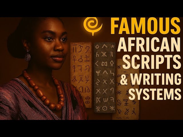 Famous African Scripts & Writing Systems Before Colonialism: Symbols of Civilization #viral #foryou