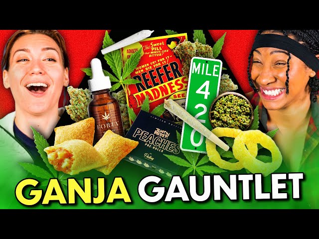 Stoners Compete In The Ganja Games Gauntlet Challenge! | Stoners React