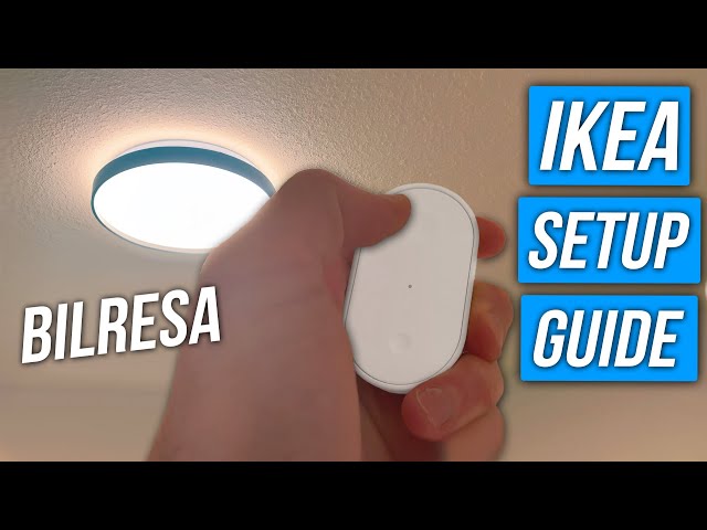 Ikea Bilresa Remote Setup and Use Guide