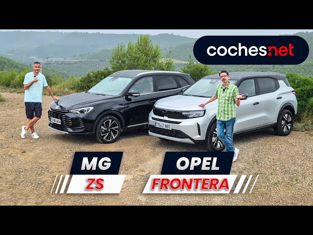 MG ZS vs. Opel Frontera: Affordable Hybrid SUVs | Comparison / Test / Review in Spanish