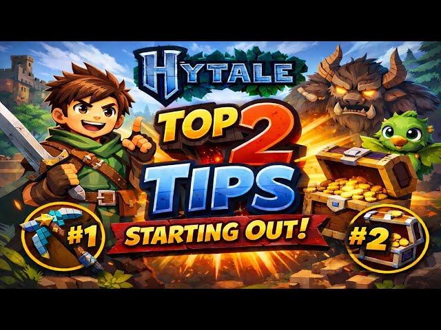 Hytale Beginner Guide – Top 2 Tips You NEED Starting Out!