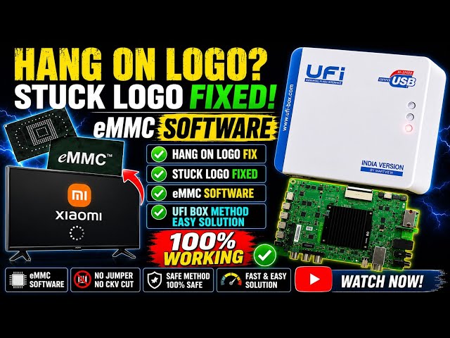 TD.MT9612.795 Logo Stuck Problem Fix, eMMC Repair & Software Solution | 100% Working