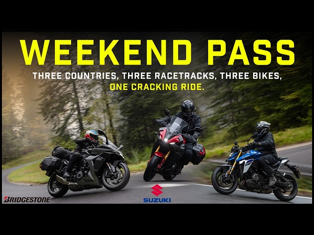 Weekend Pass: Three bikes, three countries, three racetracks… and one hell of a trip.