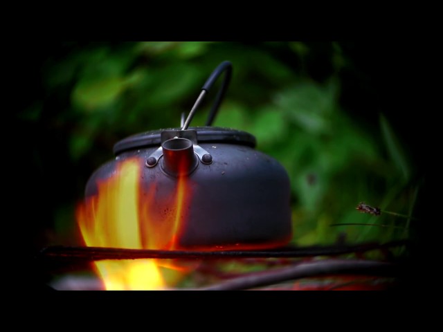 🔥 Crackling Campfire with Boiling Water Sounds. This Soundscape can be Used for Sleeping & Relaxing.