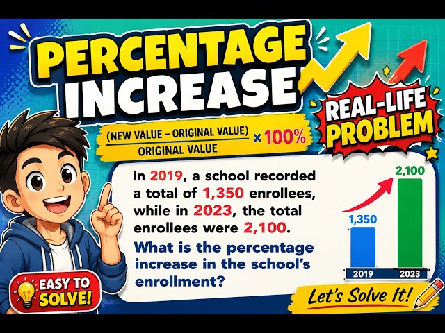 Percentage increase