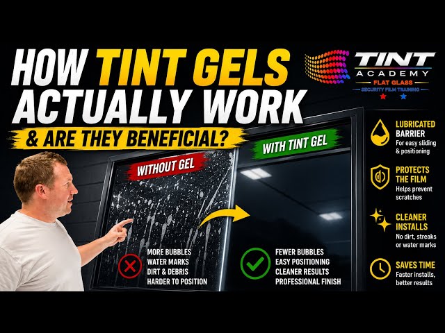 How Tint Gels Actually Work | Cleaner Window Tint Installs?
