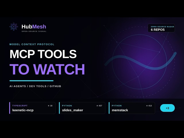 6 MCP Tools Worth Watching