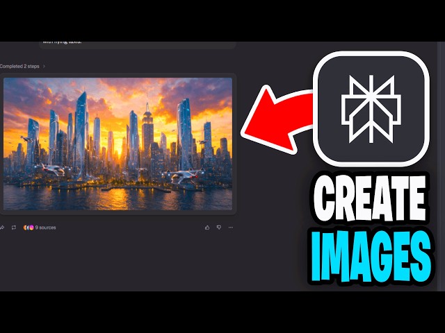 How To Create AI Images In Perplexity AI! - Tutorial