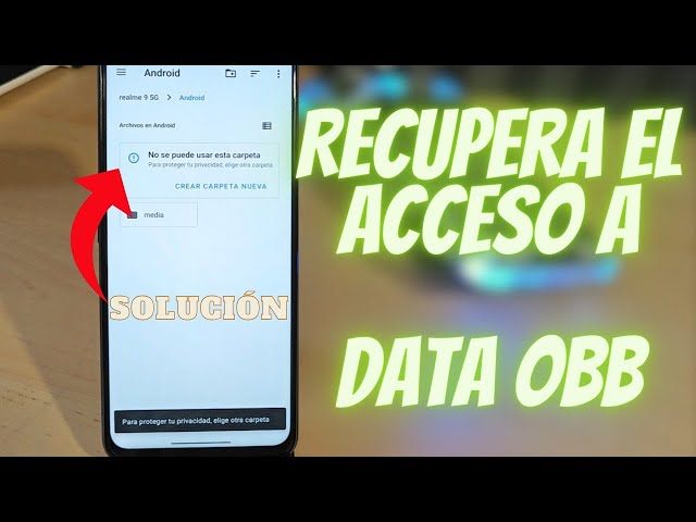 I can finally paste files into DATA OBB 📂 SOLUTION to grant permissions to DATA and OBB folders