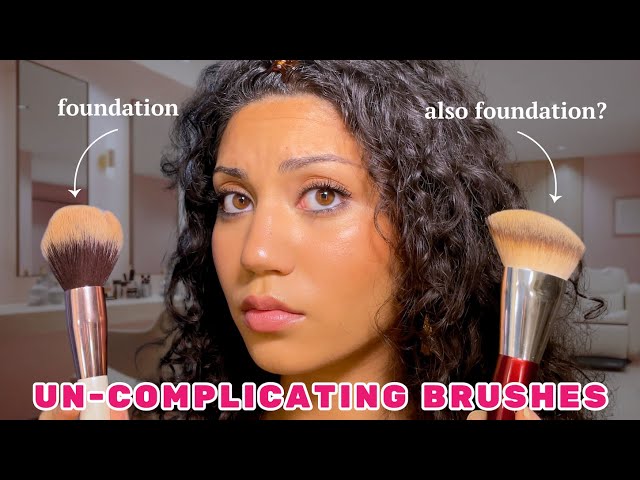 Makeup brushes explained in 8 minutes (there are only 3 rules)