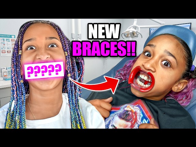 LONDYN GETS BRACES!!   *SCARY*