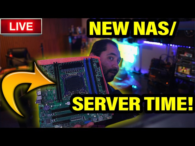 Testing out my new NAS/Server motherboard & CPU with some spare RAM [CG Weekly #441]