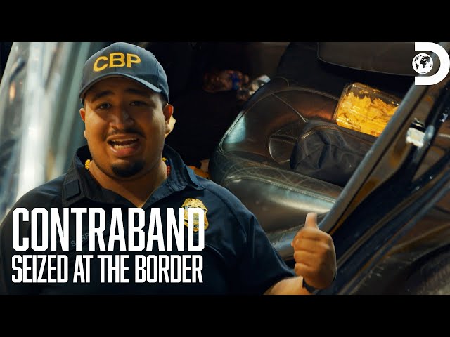 Suspicious Car SMELLS BAD! | Contraband: Seized at the Border | Discovery