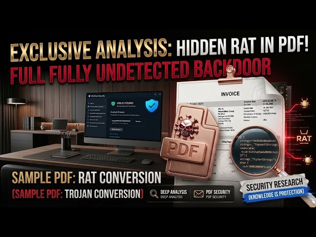 How Hackers Hide Backdoors Inside Standard PDF Files
