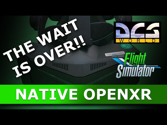 Pimax Native OpenXR Integration | Beta | DCS | MSFS