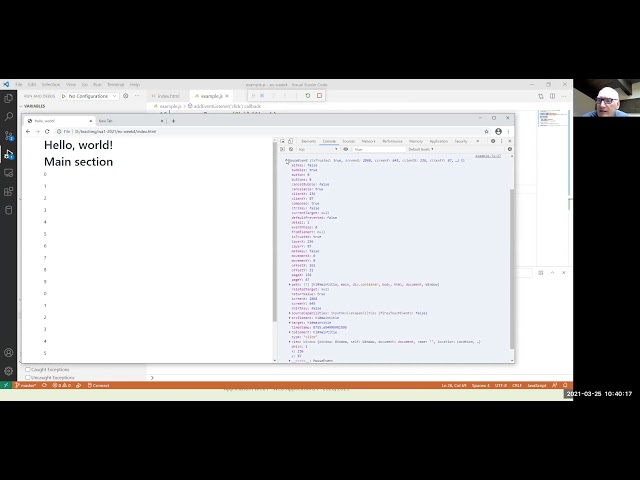 WA1-2021-L13: JS in the Browser (events, forms)