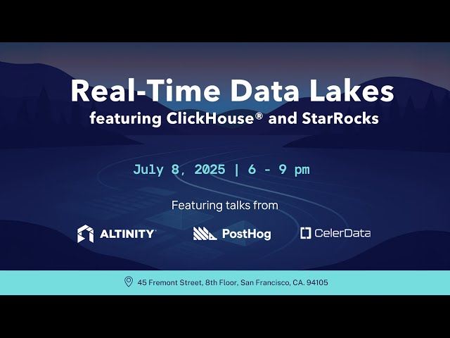 Adapting ClickHouse® to use Apache Iceberg Storage by Altinity | Real-time Data Lakes SF Meetup