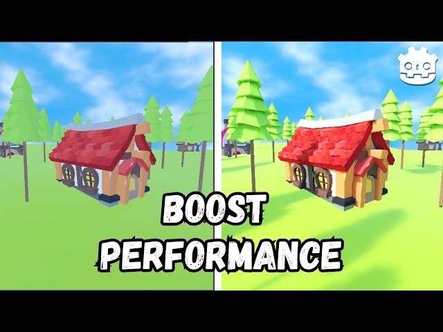 how to boost your godot game performance 10x. Godot Optimization.