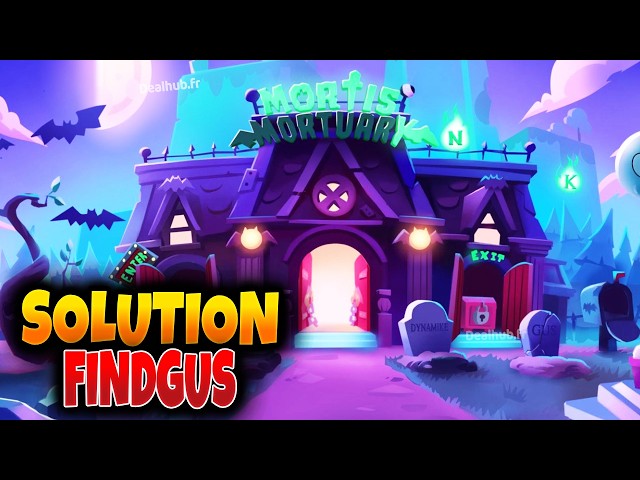 Complete Walkthrough #FINDGUS Brawl Stars Puzzle (Shovel, Key, Doors...)