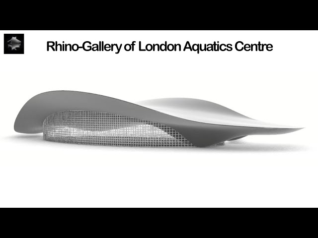 How To Model Gallery of London Aquatics Centre With Rhino ZAHA HADID ARCHITECTURE
