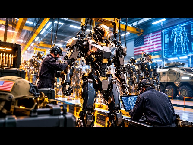 Inside the Secret Robotics Factory – How Luxury Battlefield Robots Are Made