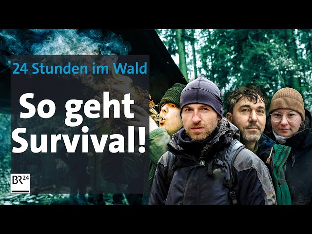Kälte, Hunger, Dunkelheit: 24 Stunden Survival-Training im Wald | Die Story | Kontrovers | BR24