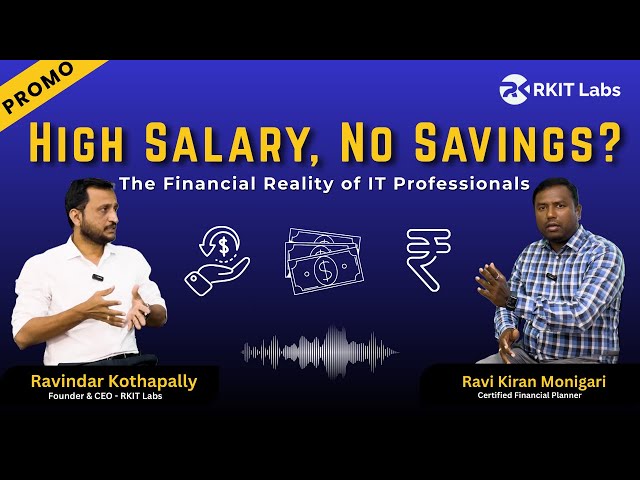 High Salary, No Savings? The Financial Reality of IT Professionals || RKIT Labs | #viral #finance
