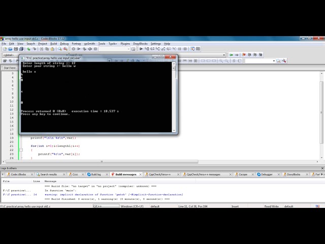 TAKE string from user. Each character of string print a new line on execution screen.