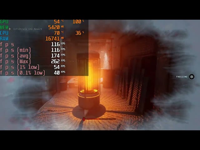 RX 7600 + R7 5800X -   The Outlast Trials    -  1080p   Epic  Settings