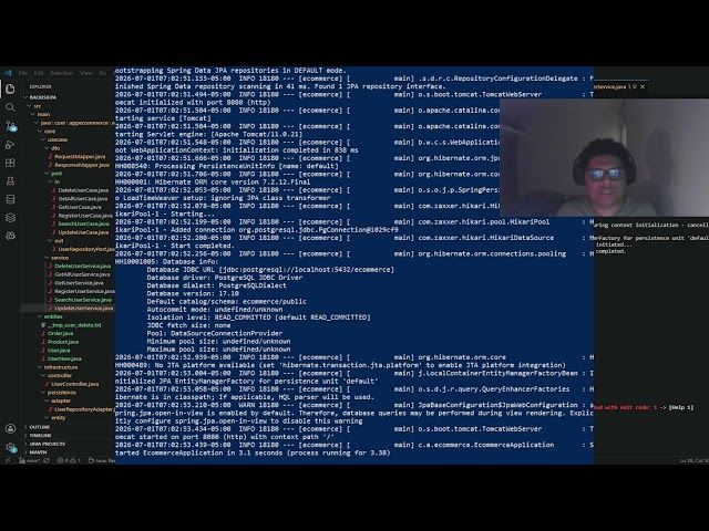 demostrar un ecommerce en Spring Boot con java 17ㅤ