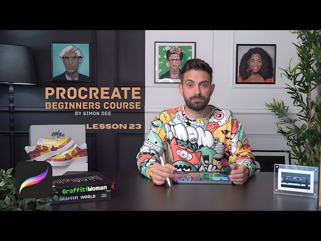 Lesson 23 — Text Tool in Procreate Insert & Customize Text
