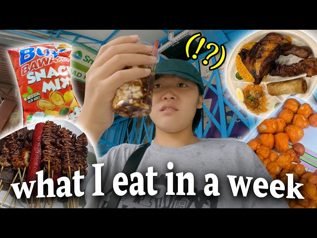 [Filipino food] What I eat in a week in the Philippines