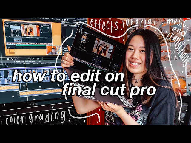 HOW I EDIT MY YOUTUBE VIDEOS ON FINAL CUT PRO | effects tutorial, color grading, music
