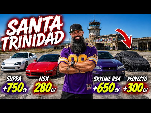 Pruebo el SUPRA, GT-R R34, NSX… ¡Y HAY UN CUARTO! 👀