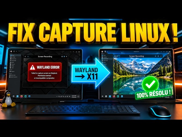 Fix SimpleScreenRecorder Linux: Switch from Wayland to X11!