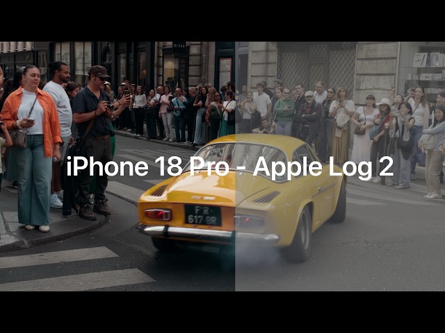 iPhone 18 Pro Apple Log LUTs | One-Click Cinematic Color Grade Before & After