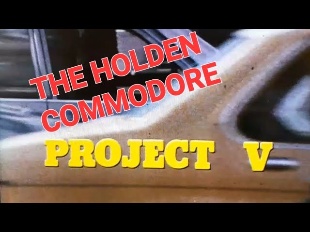 Project V.. Development of the Australian VB Holden Commodore.