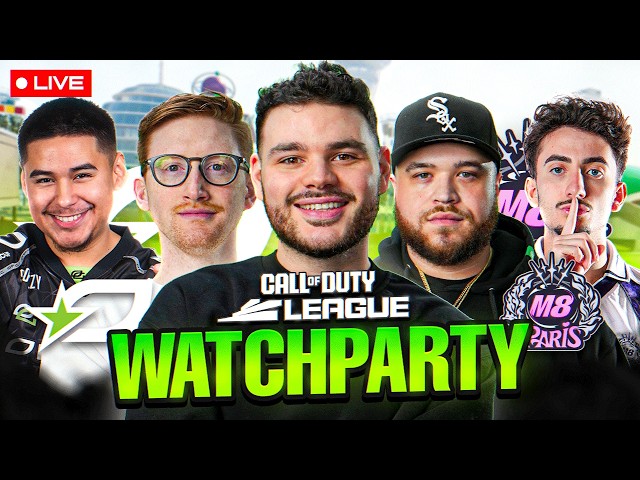 🔴LIVE - CDL WATCH PARTY!! OPTIC TEXAS vs GENTLE MATES PARIS - MINOR II TOURNAMENT DAY 3