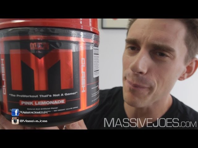 MTS NEW Reformulated Clash Pre-Workout Supplement - MassiveJoes.com RAW REVIEW Nutrition Machine