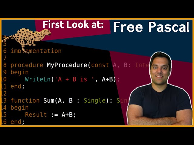 Free Pascal - First Impression [Programming Languages Episode 6]