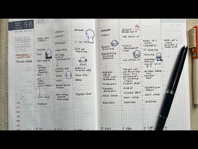 Weekly Plan With Me - June 4, 2023 #hobonichi #planner #planwithme