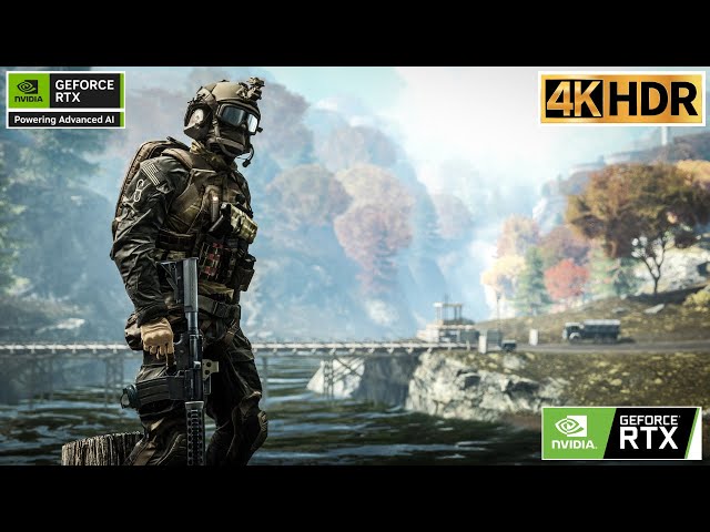 Battlefield 4 - Destroy the Tank | Ray tracing HDR 4K |