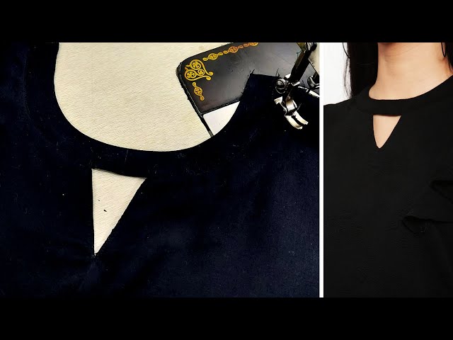 Beautiful Neck Design Cutting and Stitching | Reet Designs