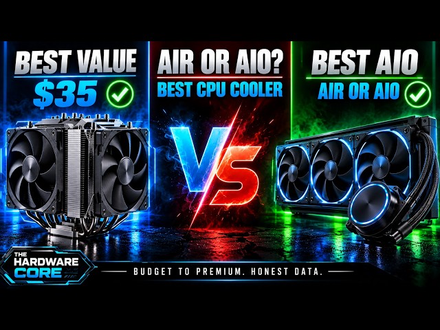 Best CPU Cooler 2026: The Honest Air vs AIO Guide