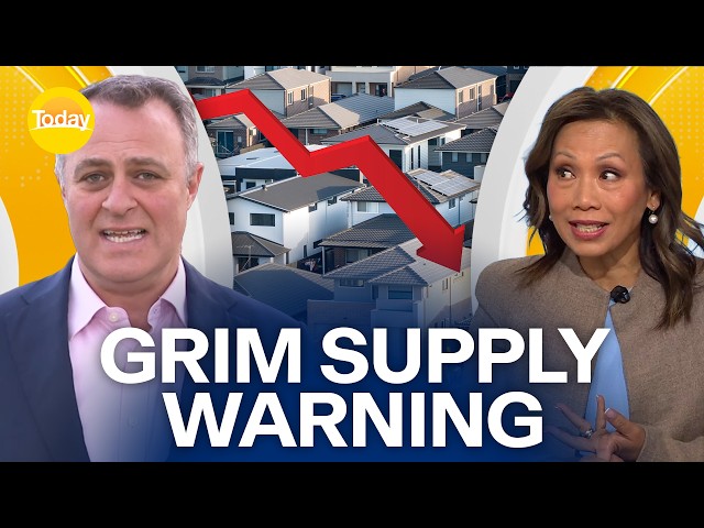 Australia's housing crisis: How long will it take to fix? | Today Show Australia