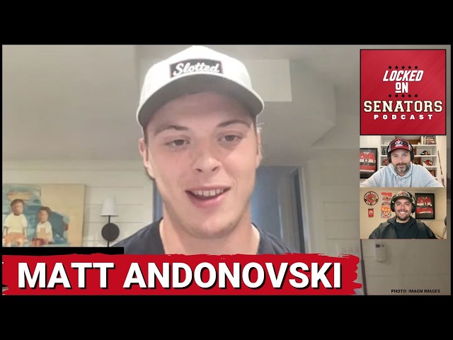 Interview: Memorial Cup Champion Matt Andonovski Talks Sens Dev Camp, Unique Pro Experience & More!