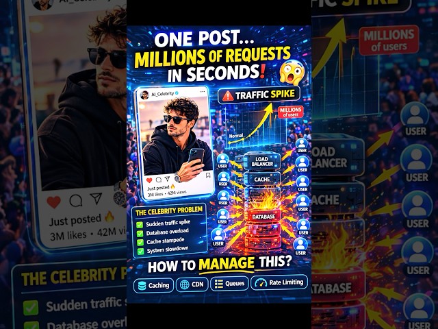 One Post Can Crash Your System 💥 (Celebrity Problem)